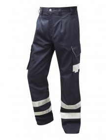 Leo Ilfracombe Cargo Trouser - Navy Clothing